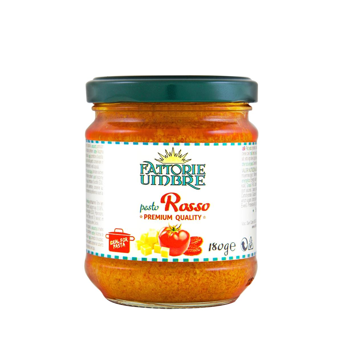 Selected image for FATTORIE UMBRE Pesto Rosso sos sa sušenim paradajzom 180g