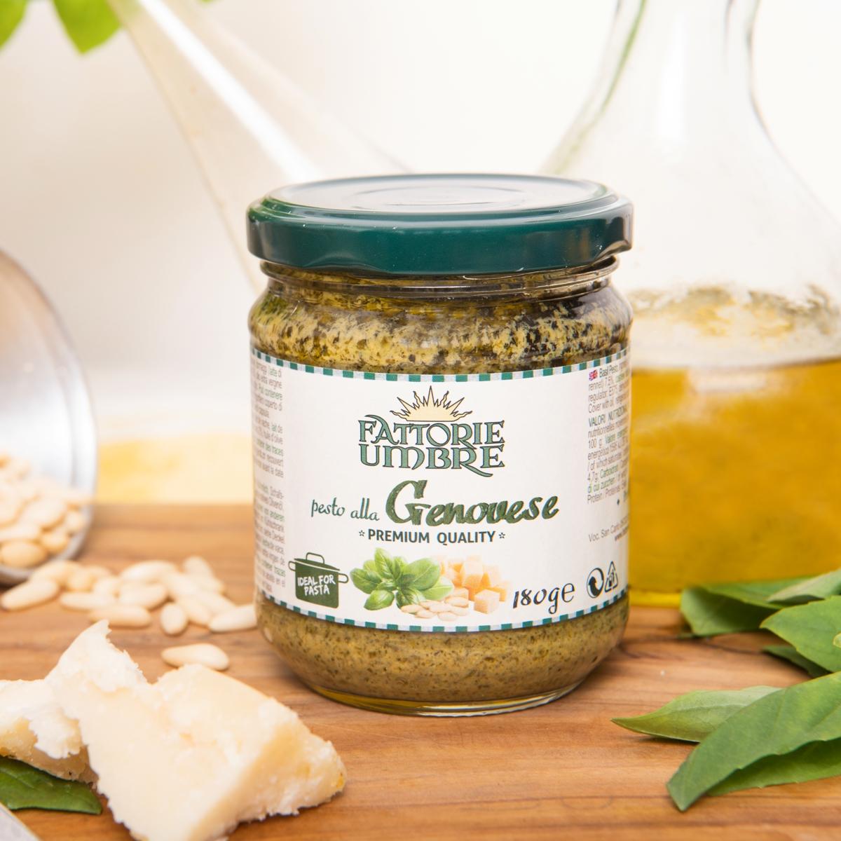 Selected image for FATTORIE UMBRE Pesto sos Genovese 180g