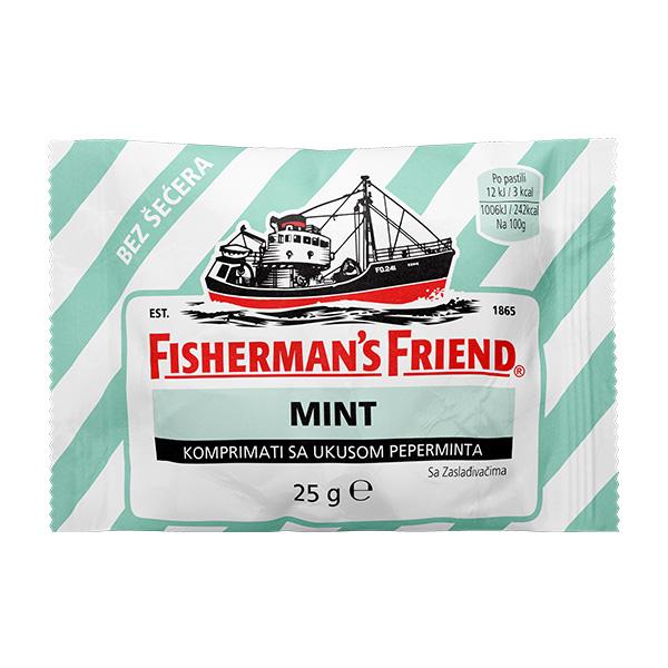 Selected image for Fishermans Friend Bombone Pepermint, 25g
