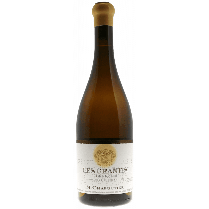 M.CHAPOUTIER Saint Joseph Les Granits 2017 belo vino 0,75 l