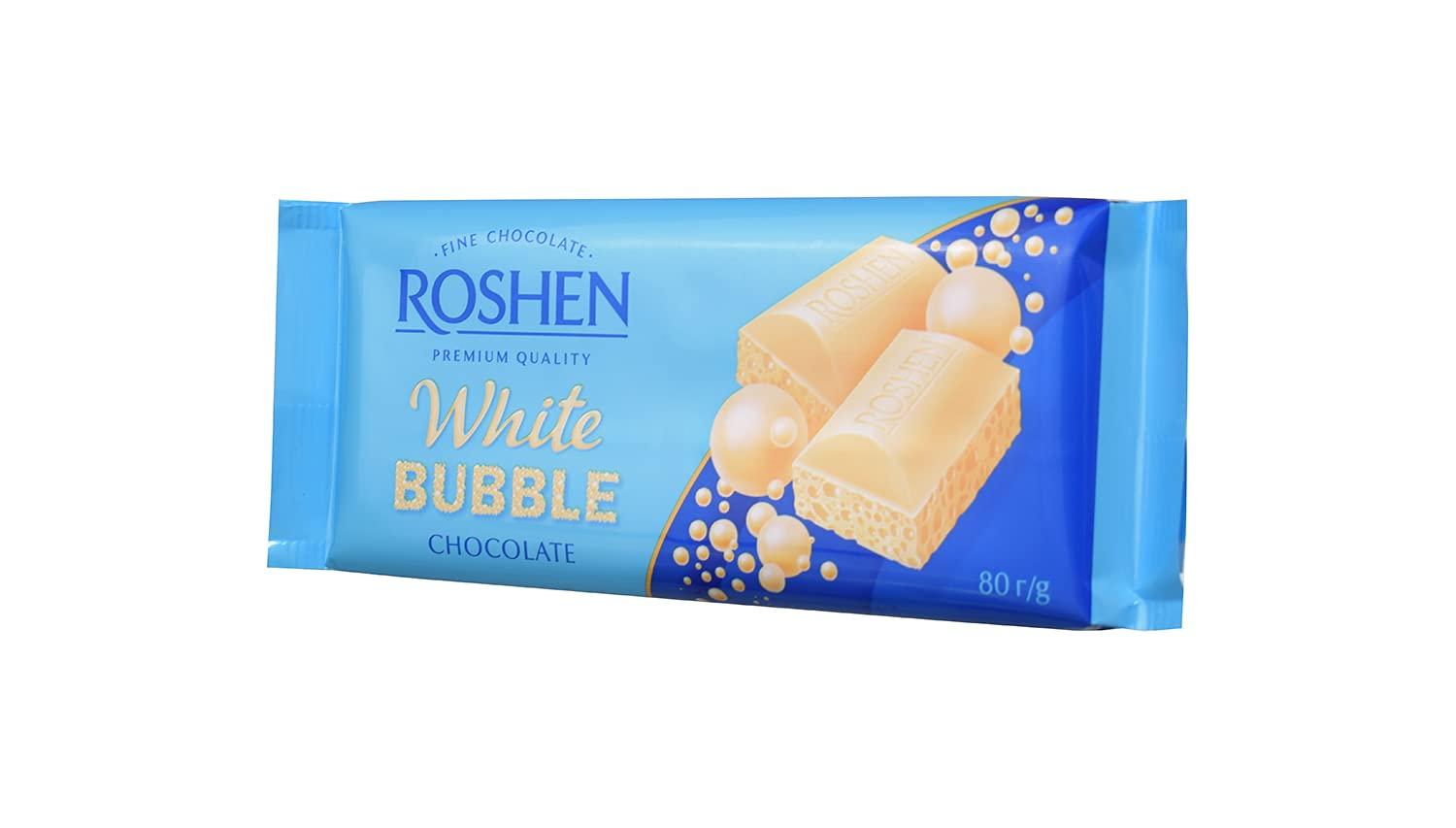 Selected image for Roshen Bubble Čokolada, Bela, 80g