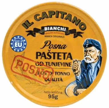 IL CAPITANO Pašteta od tunjevine, Pikant, 95g