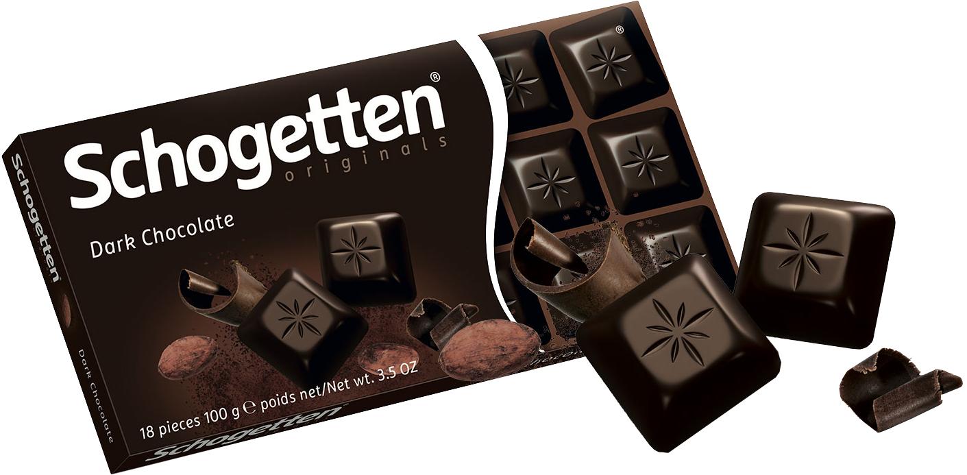 SCHOGETTEN Čokolada Tamna, 100g