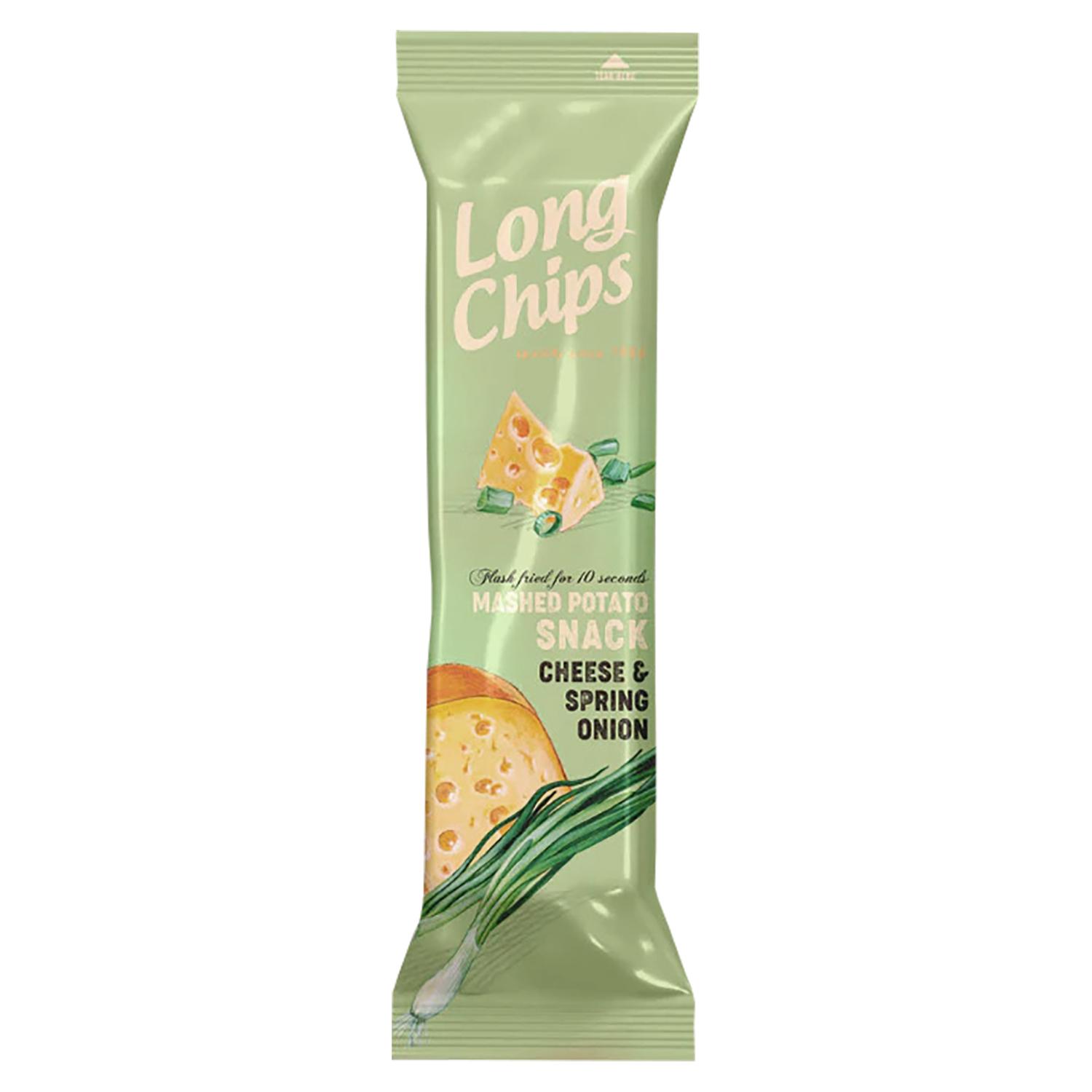LONG CHIPS Čips sir i mladi luk, 75g