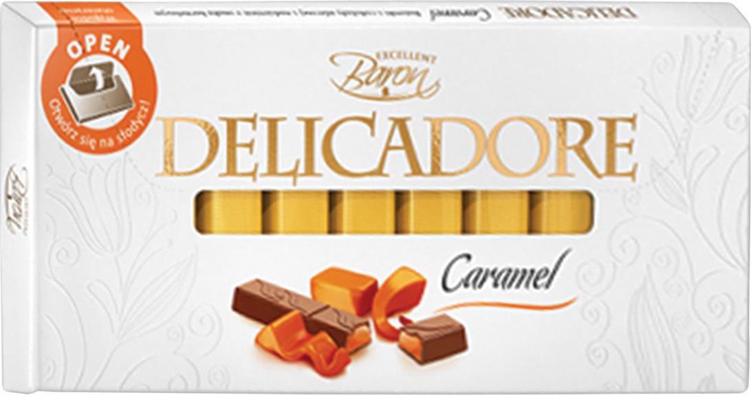 BARON DELICADORE Čokolada sa karamelom u štanglicama, 200g