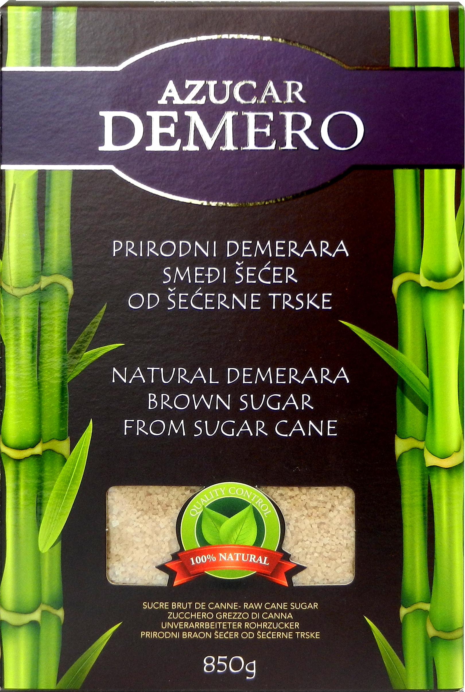 AZUCAR DEMERO Smeđi šećer, 850g