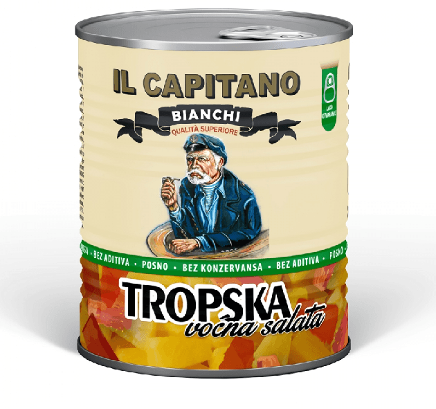 IL CAPITANO Tropska voćna salata, 580ml