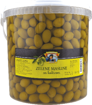 IL CAPITANO Zelene masline sa košticom, 4kg