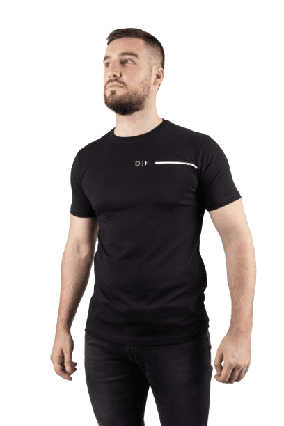 Doumos Muška majica, Crna