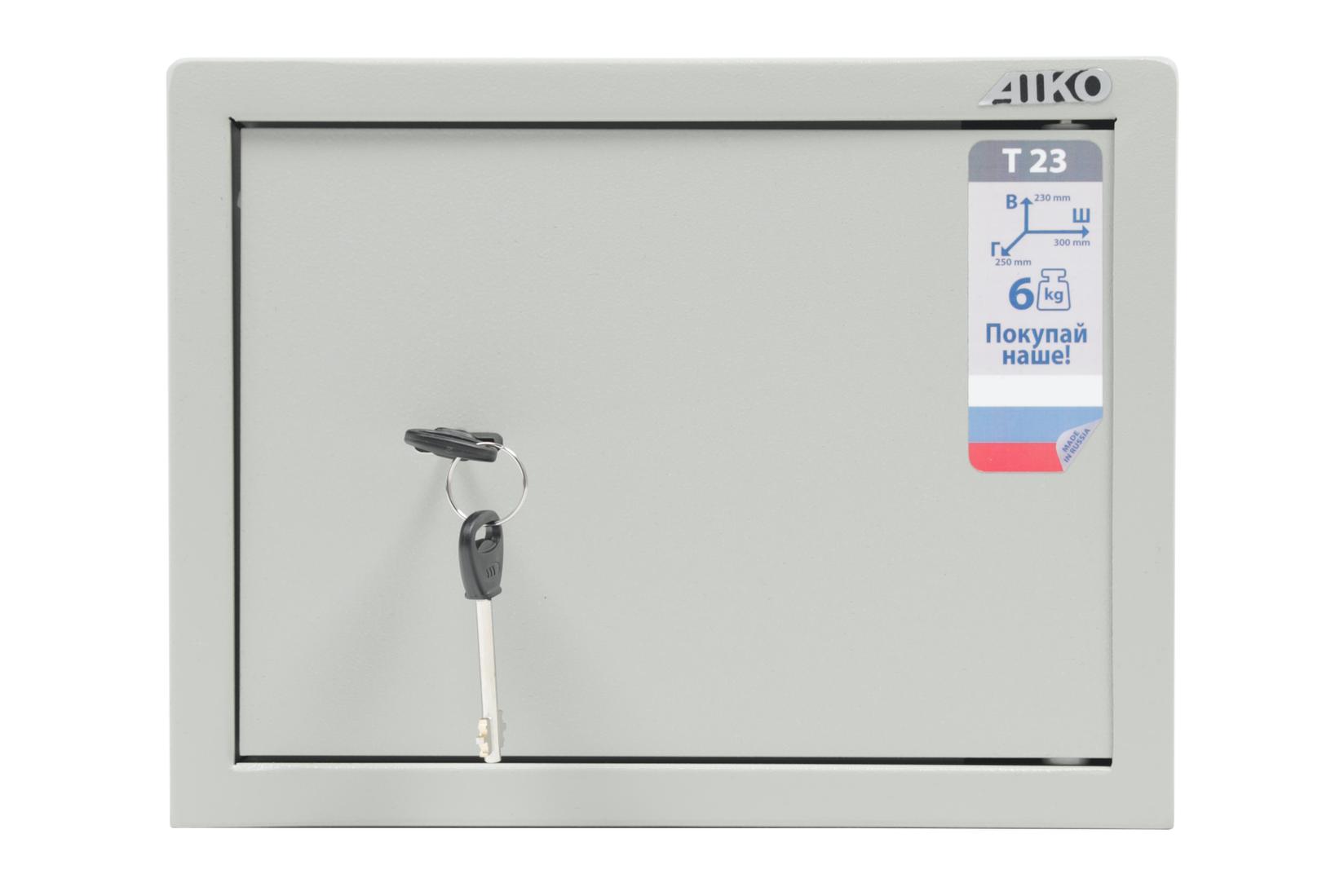 Valberg Sef T 23 KL, 20x30x25 cm, Svetlosivi