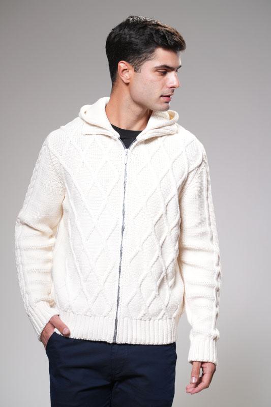 EDI Muški džemper beli