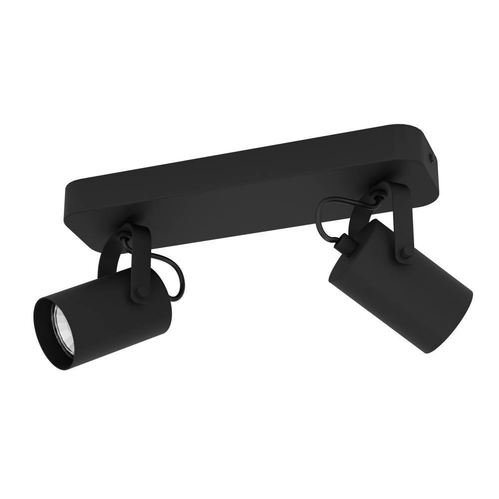 EGLO Sorego Spot rasveta, GU10, 2x3W, IP20, Crna