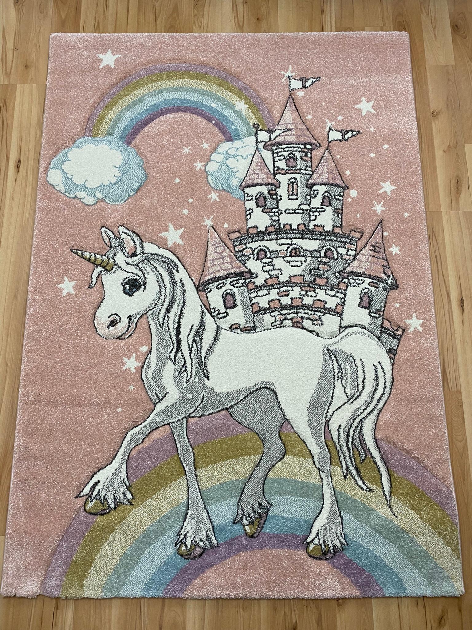 DIAMOND KIDS Tepih 22712-55 133x200 roze