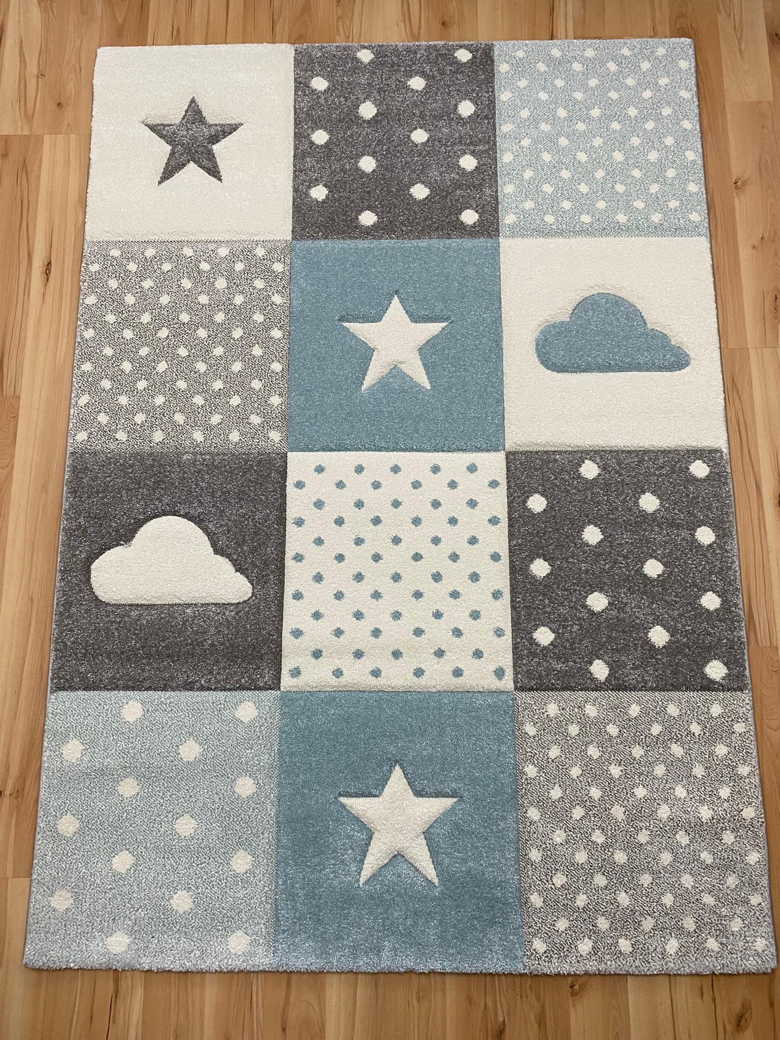 DIAMOND KIDS Tepih 22755-953 160x230 sivi