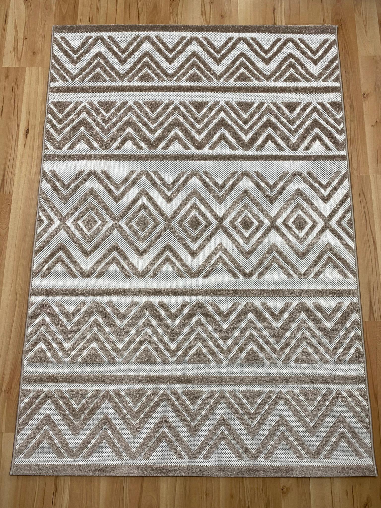 TENERIFE Tepih 62375-271 120x170 beli