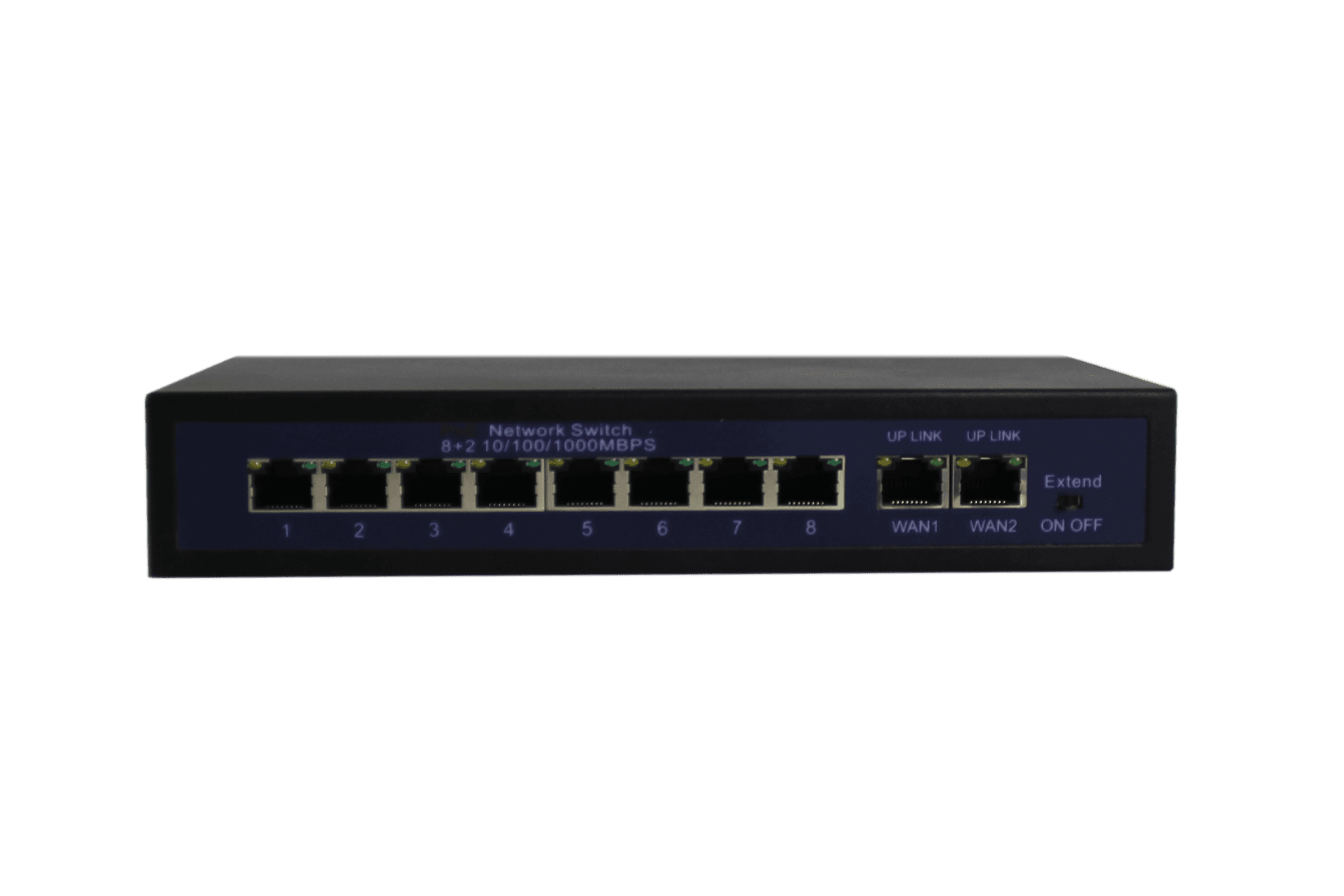 Elteh PoE switch 8-port HT812, Crni