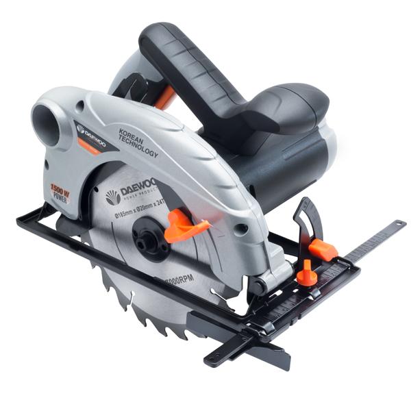 DAEWOO DACS1500 Kružna testera 185mm, 1500W, Laser