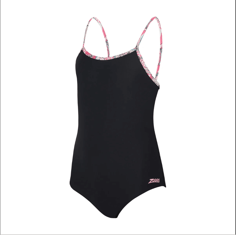 Zoggs Kupaći kostim Classicback Girls, Crni