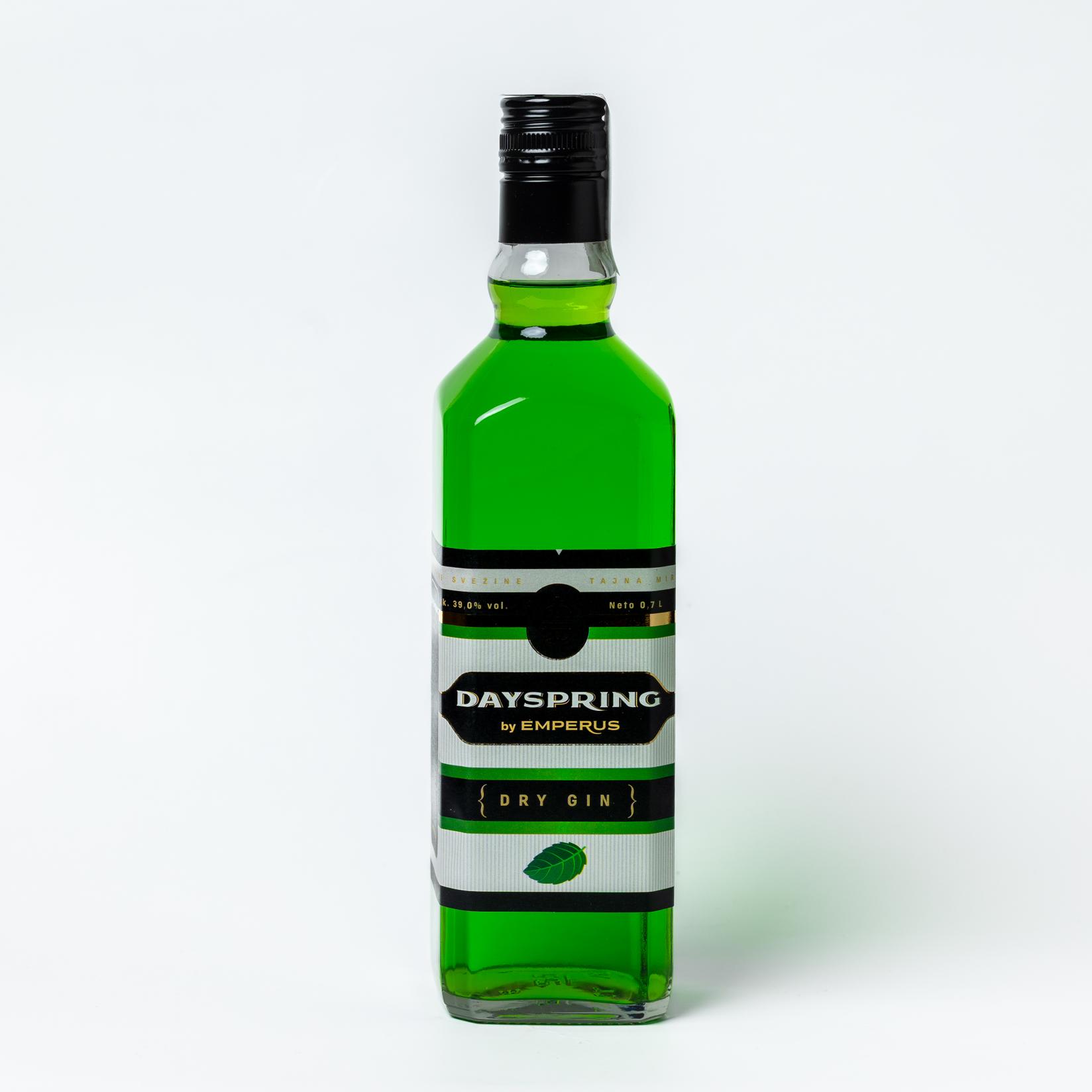 Emperus Dry Gin Dayspring menta, 0,7l