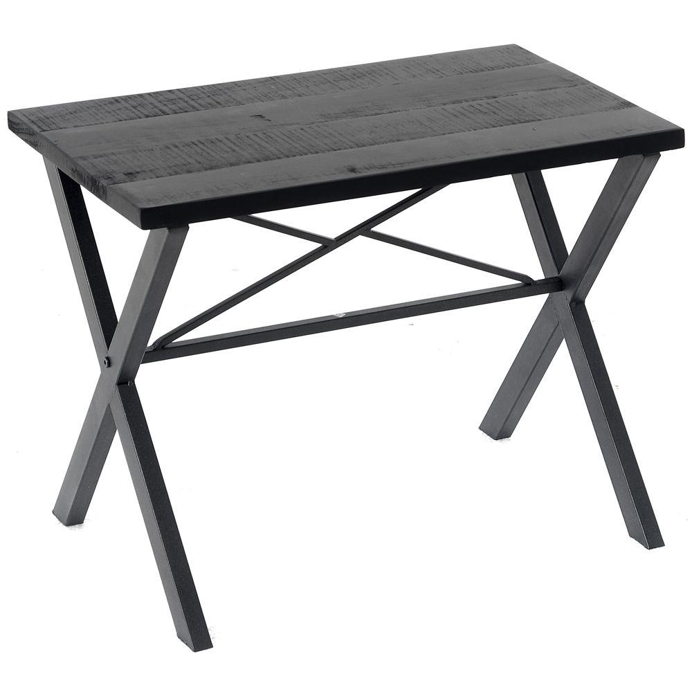 Ena Drveni stočić 57x32.5x46cm, Crni