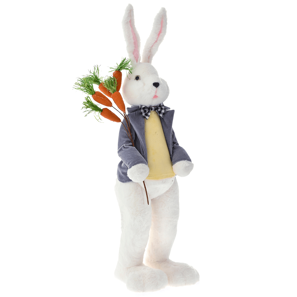 Ena Figura Uskršnji zec 24x20x85xcm, Plava