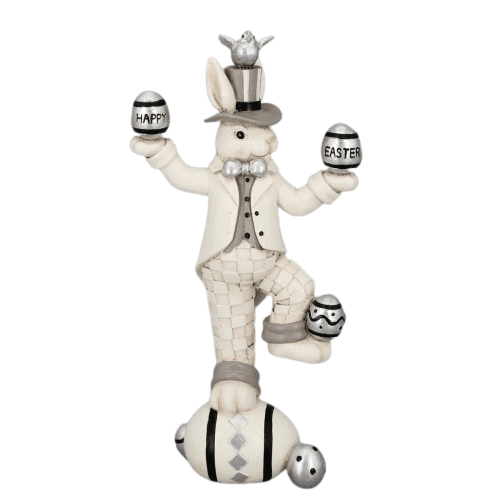 Ena Figura Zeka na jajetu16x8x31cm, Bež