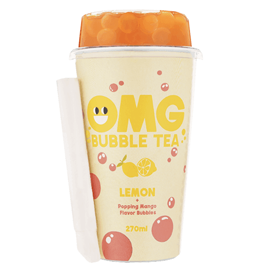 OMG BUBBLE TEA Limun sa mango bobicama, 270ml
