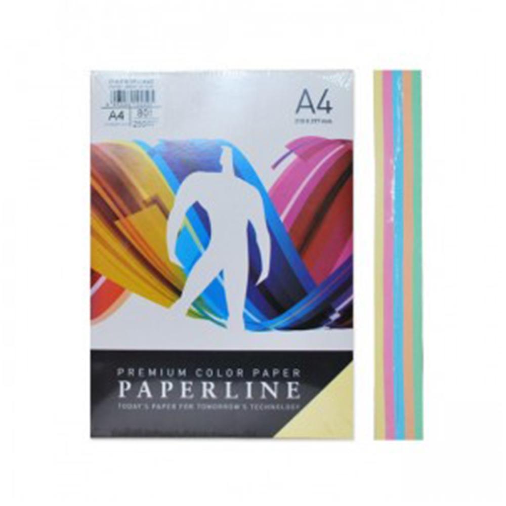 PAPERLINE Fotokopir papir mix pastel 1/250 A4/80gr
