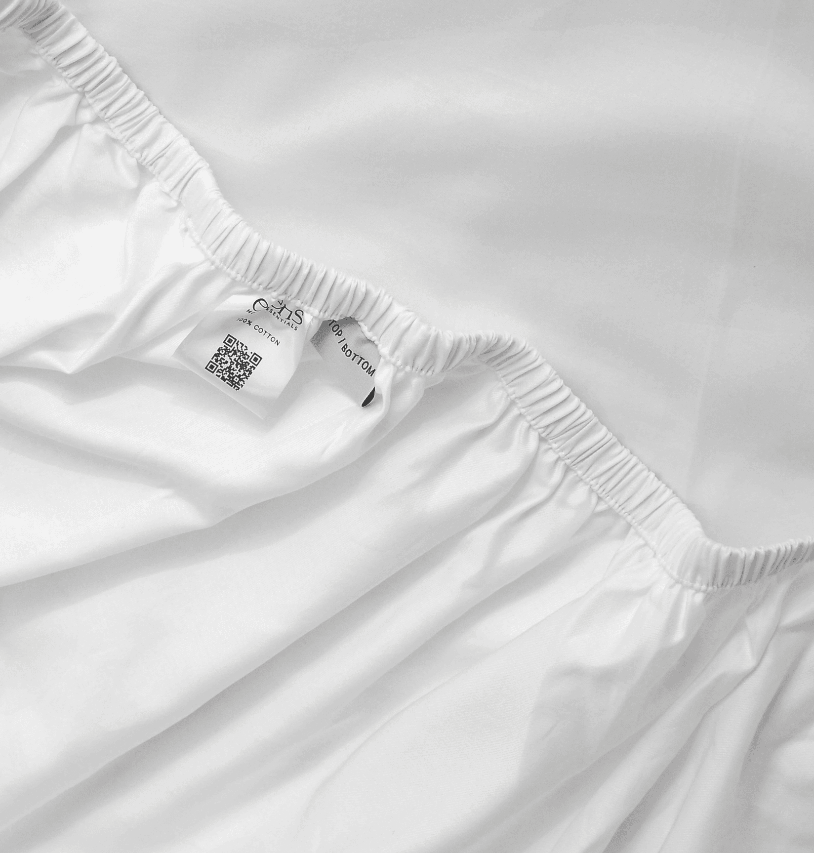 Esens Čaršav sa lastišem, 180×200×30cm, Beli