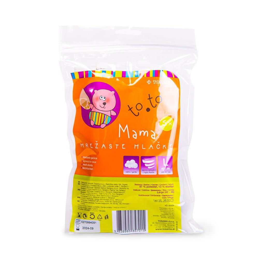 Tosama Mrežaste gaćice To.To Mama L a5