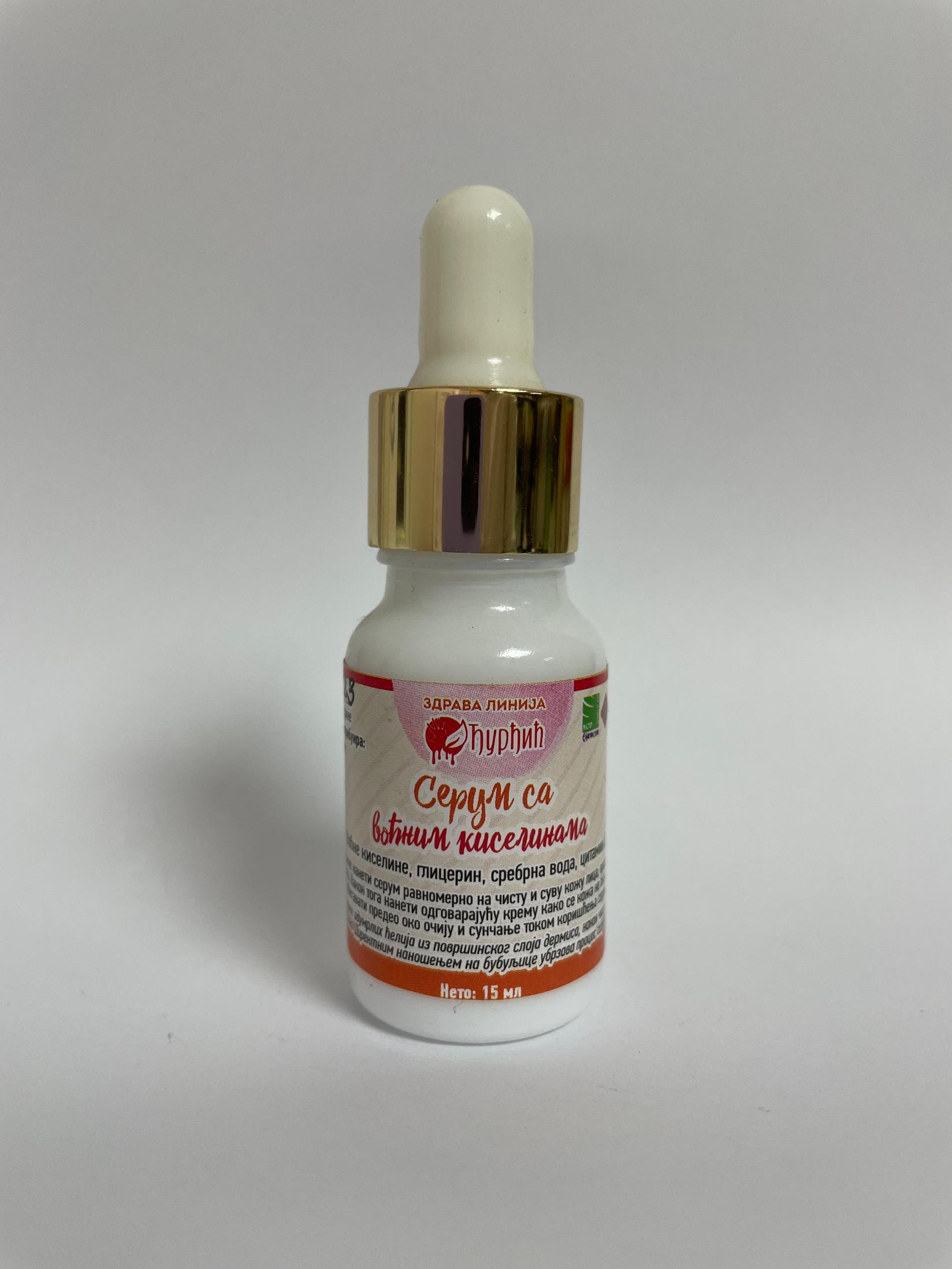 Etno Dućan Đurđić Serum za lice sa voćnim kiselinama, 15ml