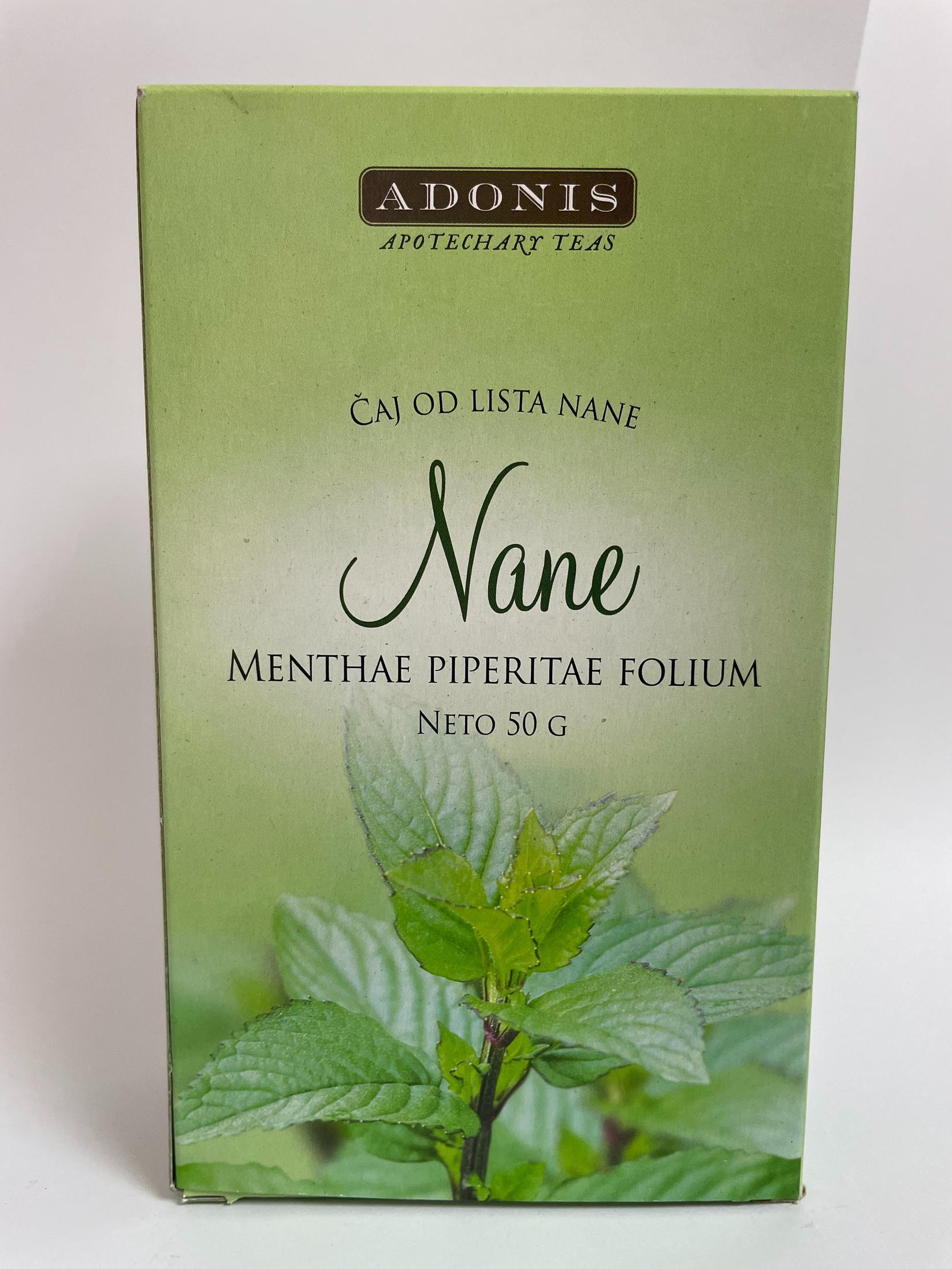 Adonis Čaj od lista nane, 50g