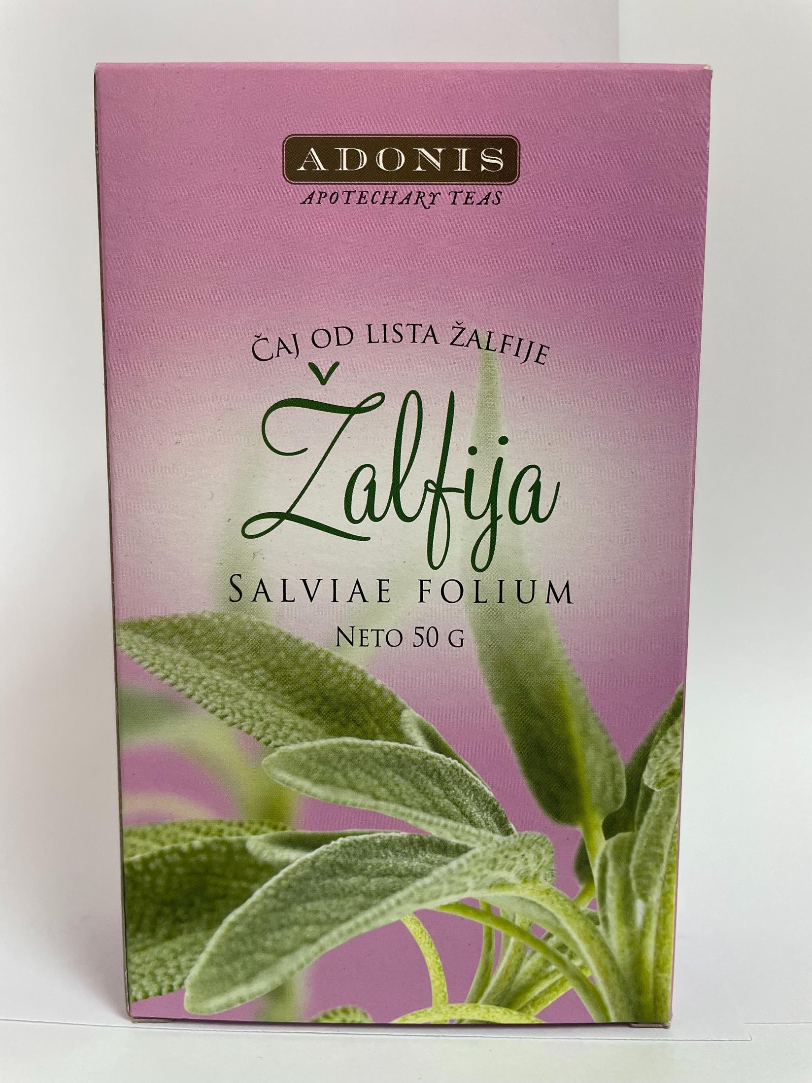 Adonis Čaj od lista žalfije, 50g