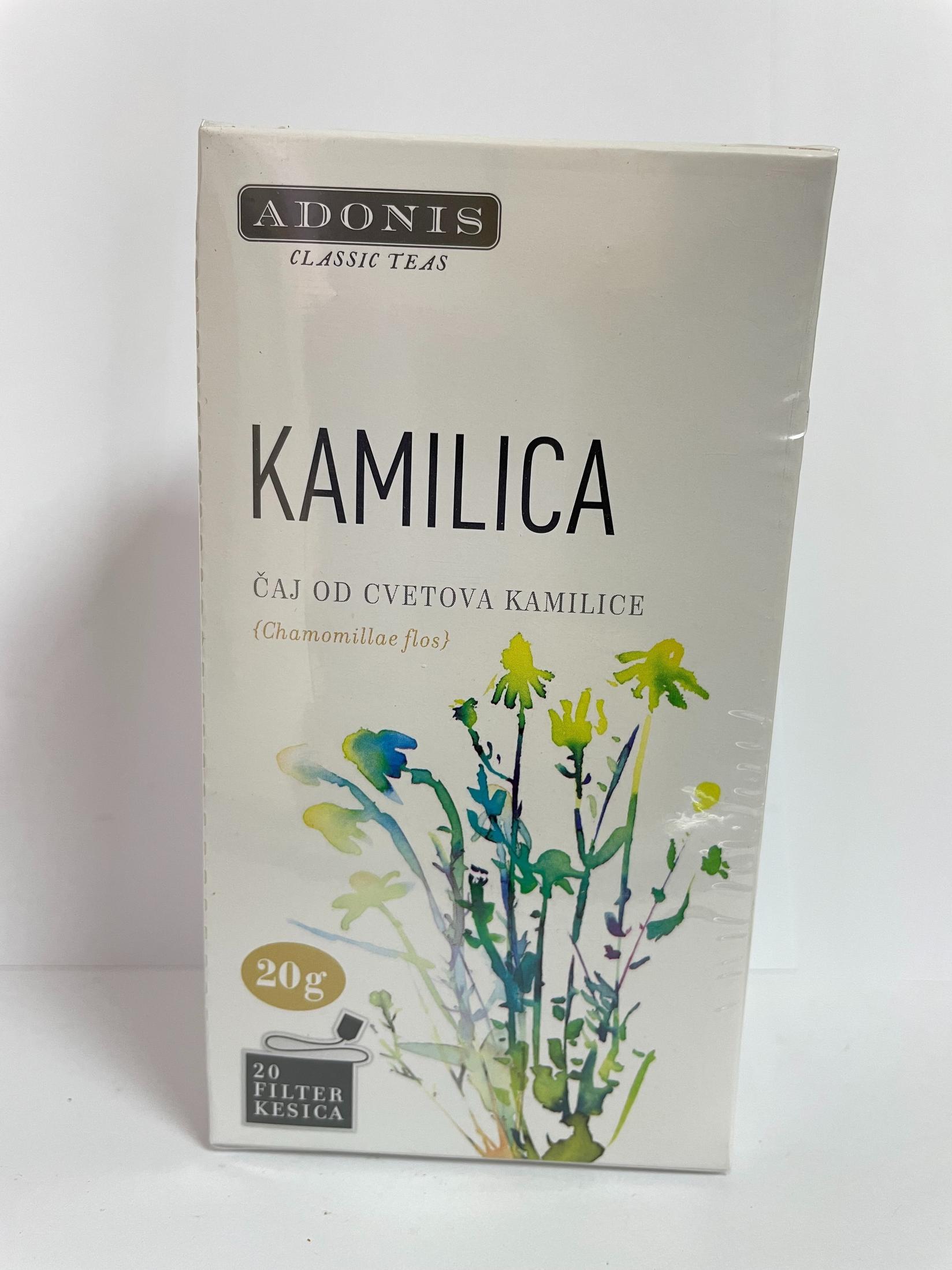 Adonis Čaj od cvetova kamilice, Filter, 20g