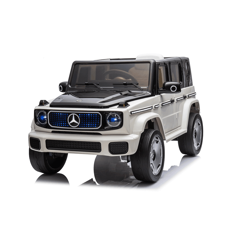 Eurobajk Automobil na akumulator za decu Mercedes Concept EQG, Beli