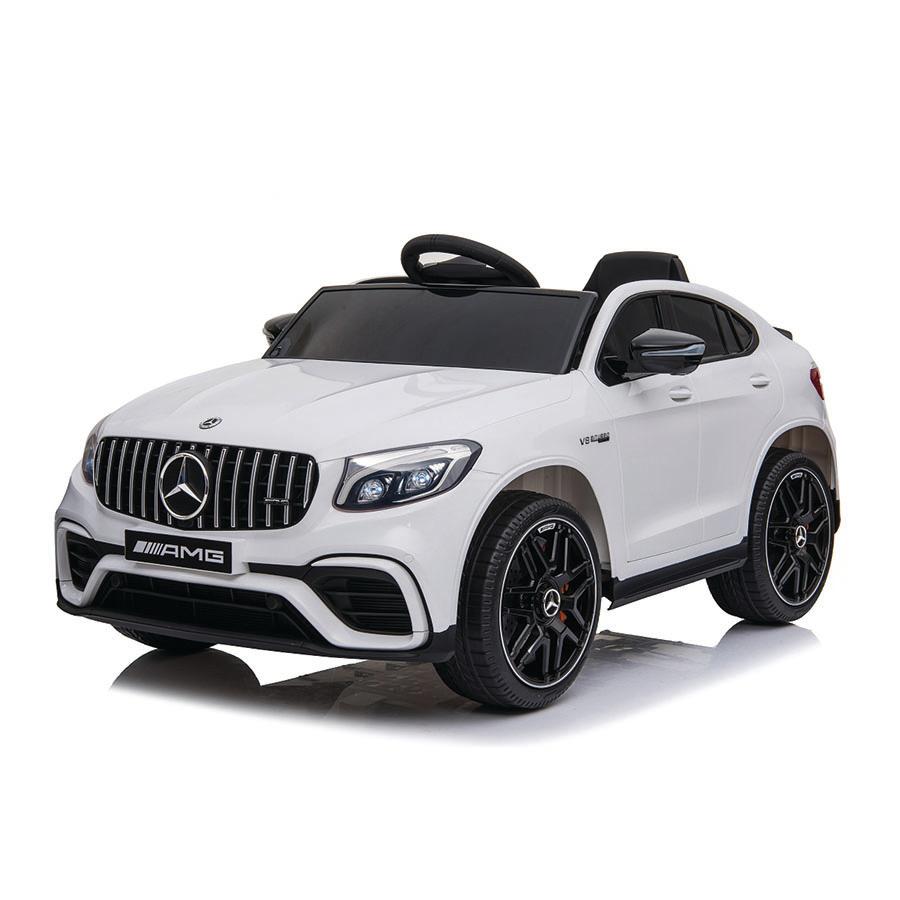 Eurobajk Automobil na akumulator za decu Mercedes GLC 63, Beli