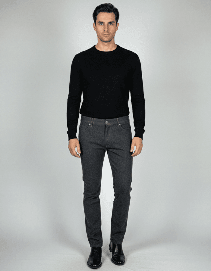 Elit Muške termo pantalone za zimu, Tamnosive