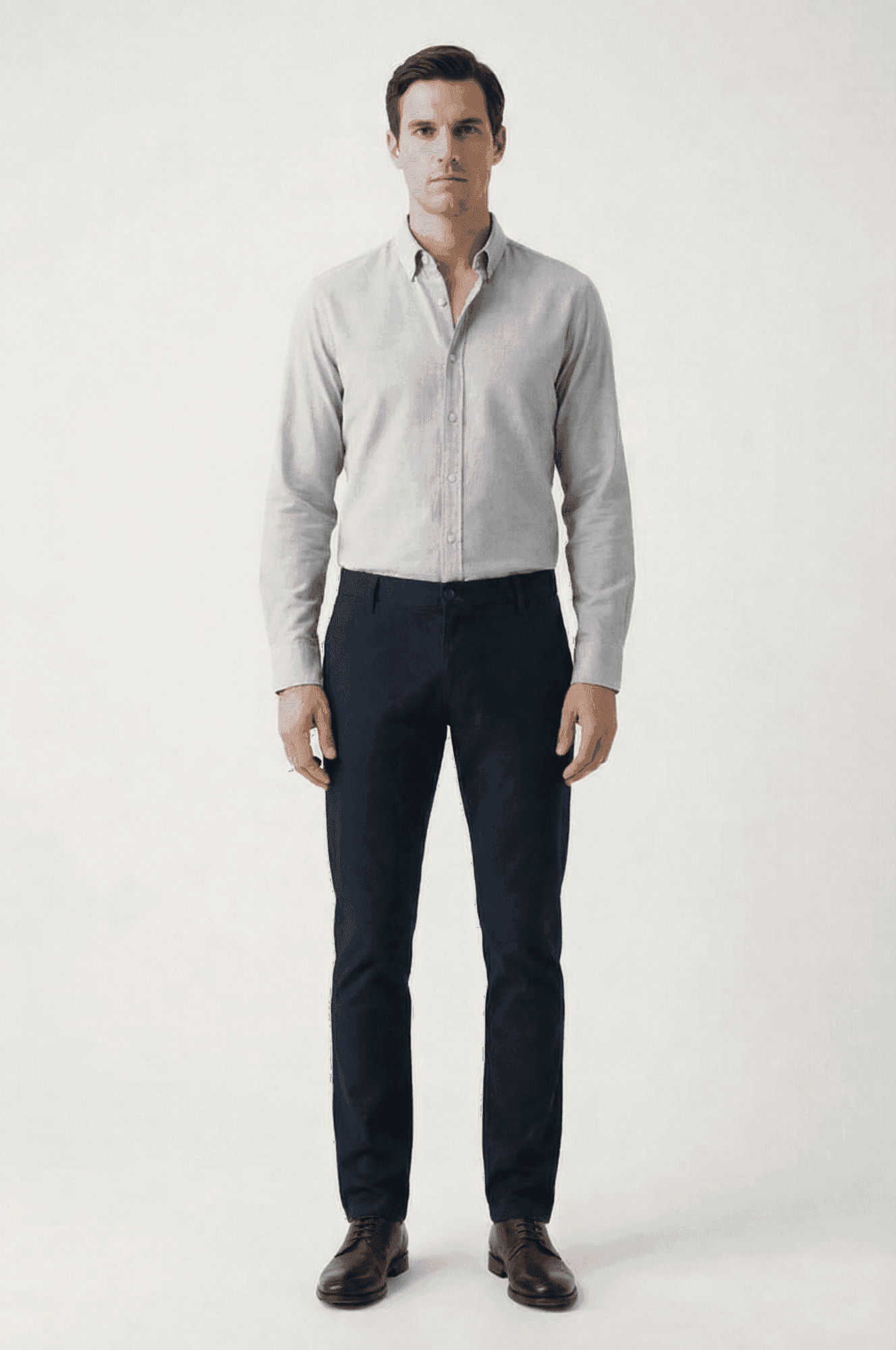 Elit Fashion Muške pantalone, Regular, Teget