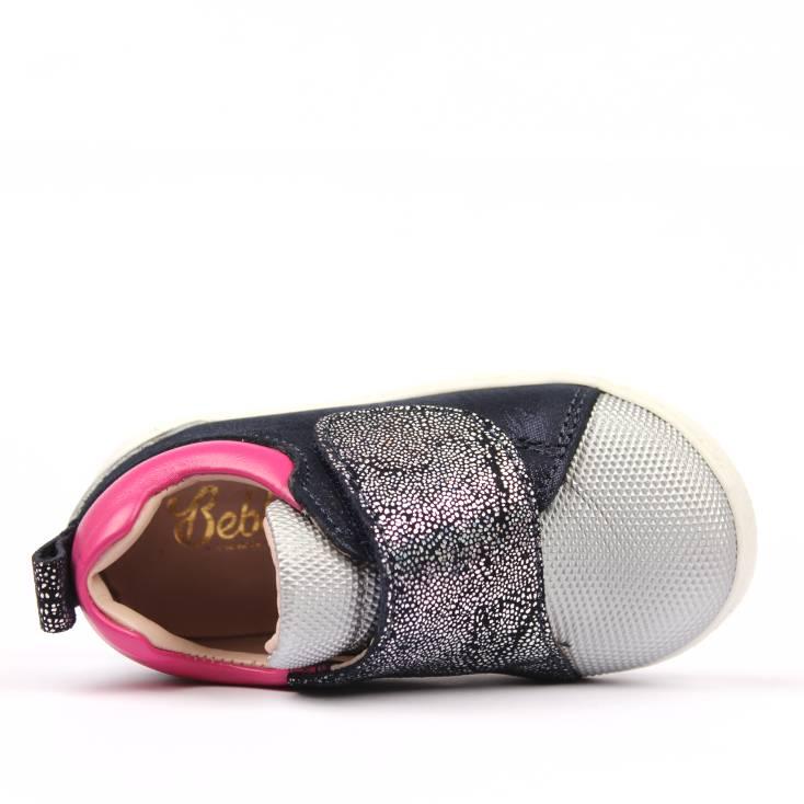 Selected image for Bebbini Kožne šarene cipelice sa čičkom