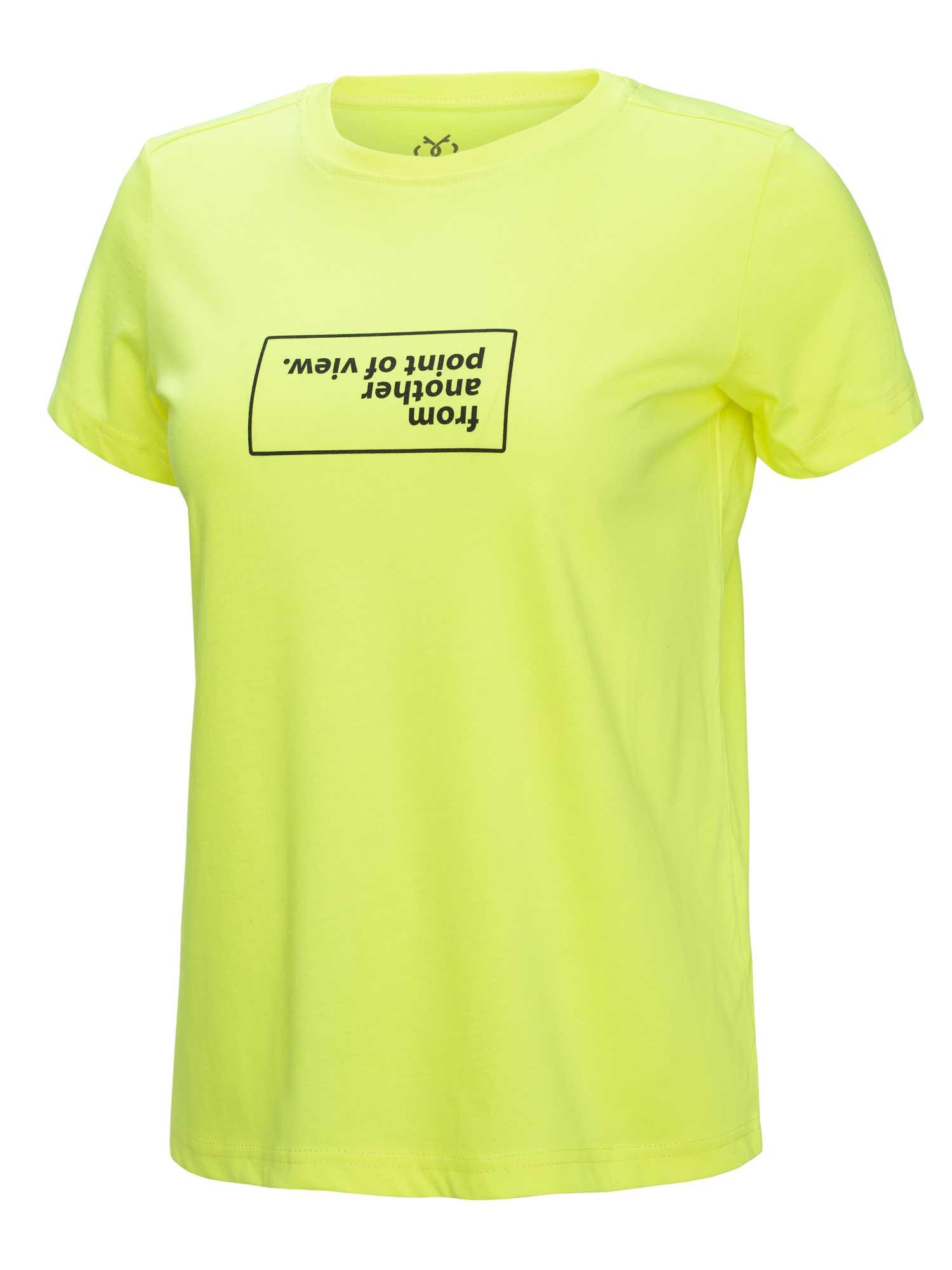 BRILLE Ženska majica kratkih rukava Fapav T-shirt žuta