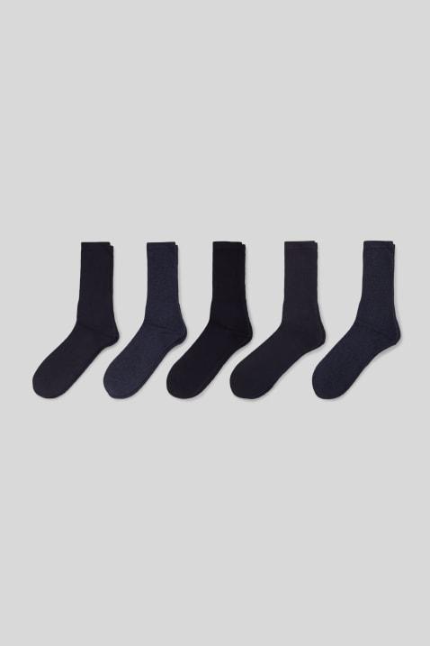 Selected image for C&A Muške čarape, Za tenis, Set od 5, Crne