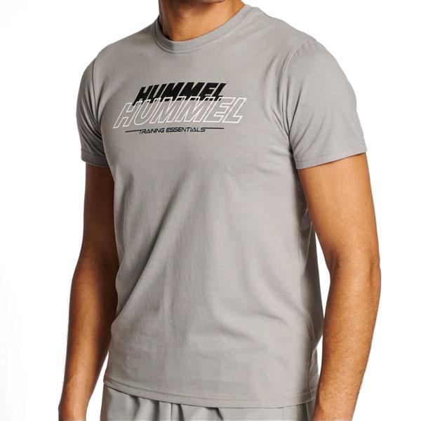 Hummel Muška majica kratkih rukava Hmlte Jeff, Siva