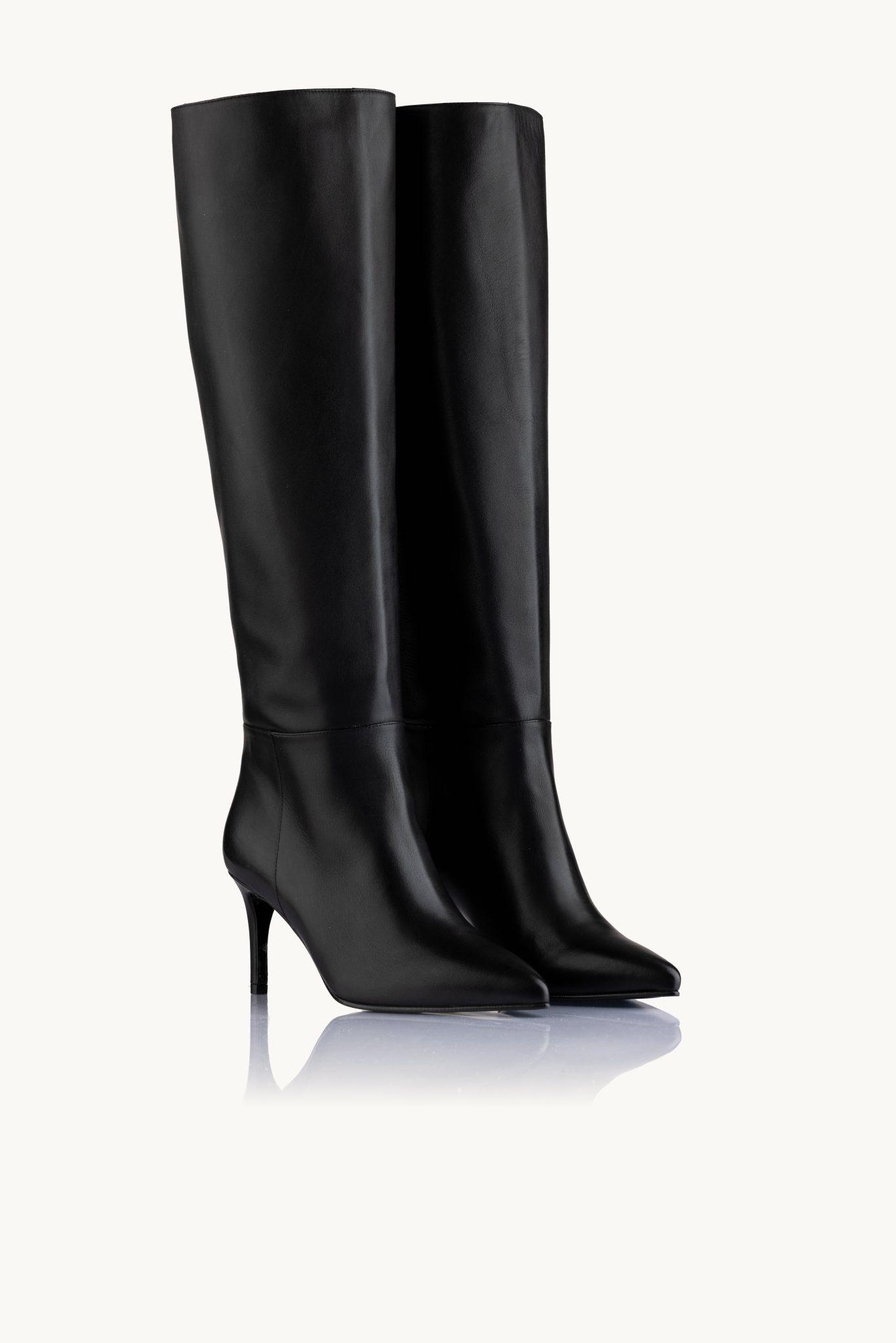 Selected image for NAKA Ženske čizme na štiklu Black Tranquility crne