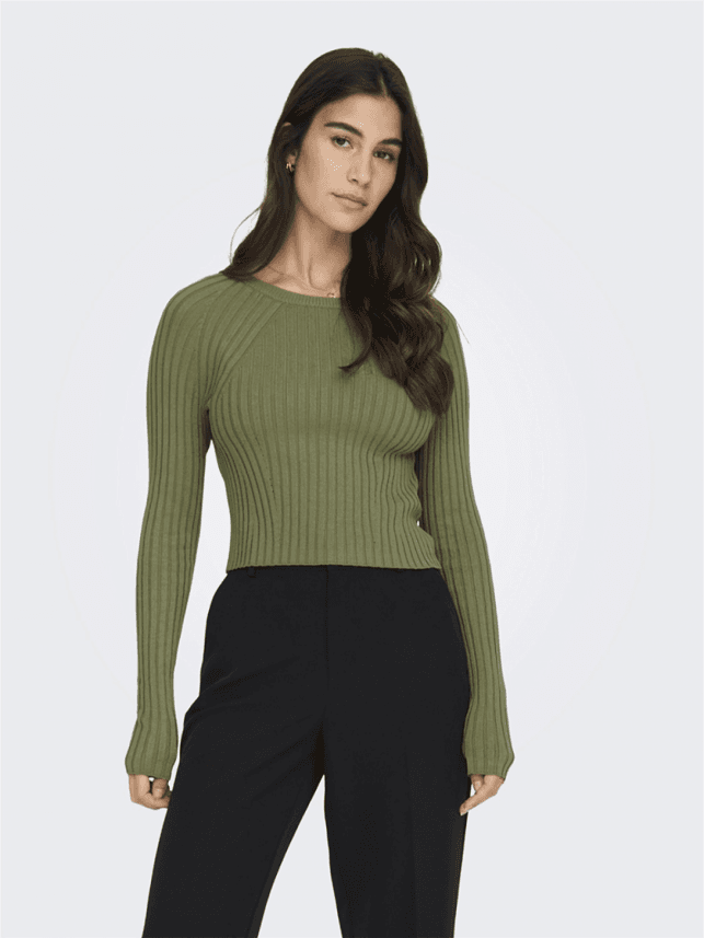 ONLY Ženski džemper Meddi, Zeleni