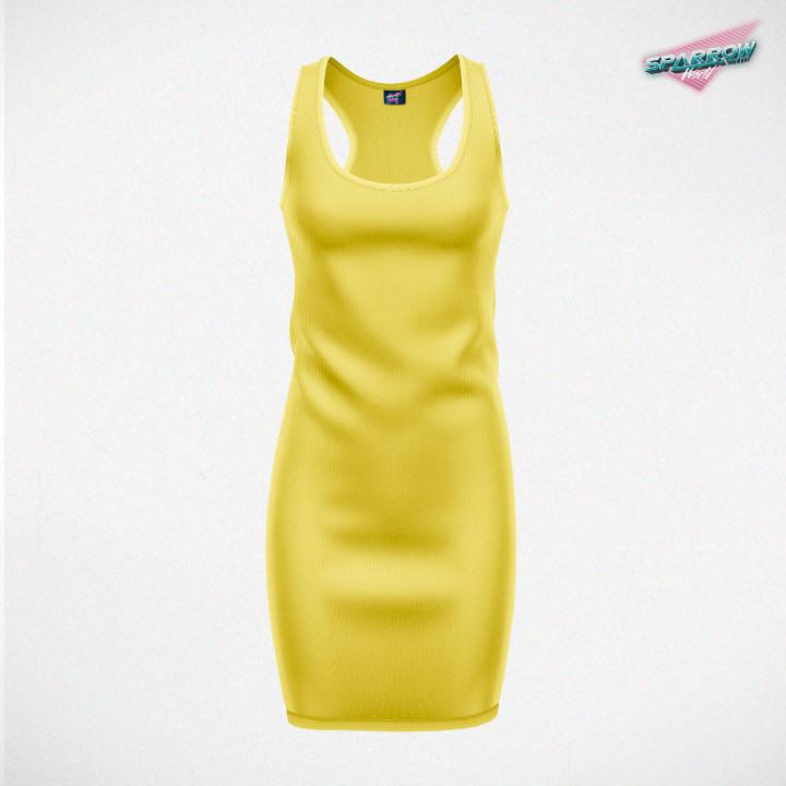Selected image for SPARROW Ženska letnja haljina žuta