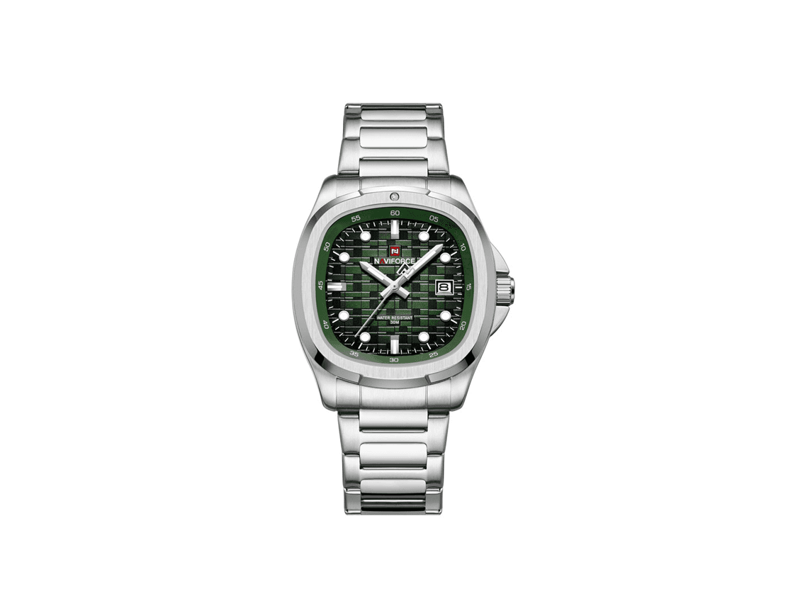 Naviforce Muški sat 9240, Srebrne boje