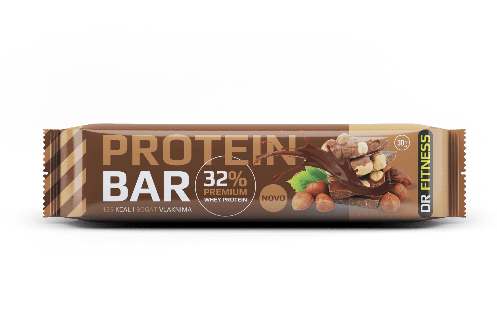 DRFITNESS Proteinbar Lešnik 30g