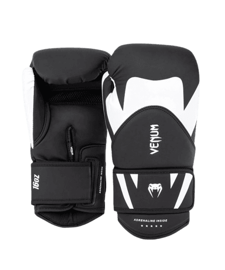 Venum Rukavice za boks Challenger 4.0, 12oz, Crno-bele