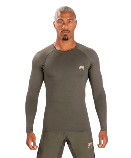 Venum Kompresiona majica Rashguard Contender, Dugi rukav, Khaki