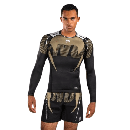 Venum Kompresiona majica Rashguard Adrenaline, Dugi rukav, Crna